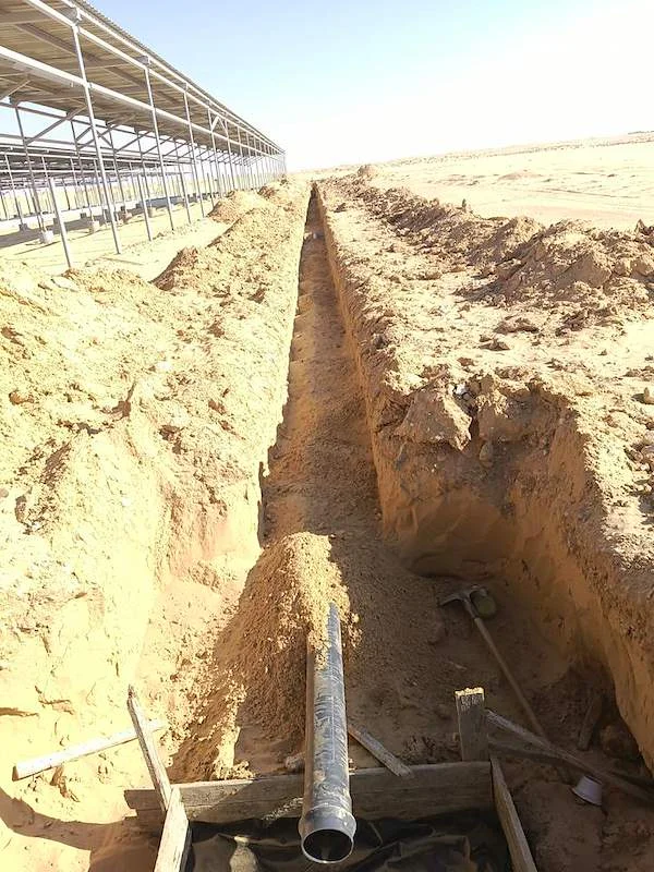 Qibili Qarun Goat Farm Water Supply & Drainage Networks