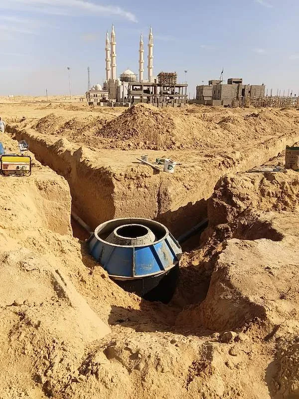 Al-Sisi City Gravity Sewer & Storm Drainage Network