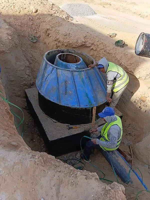 Al-Sisi City Gravity Sewer & Storm Drainage Network
